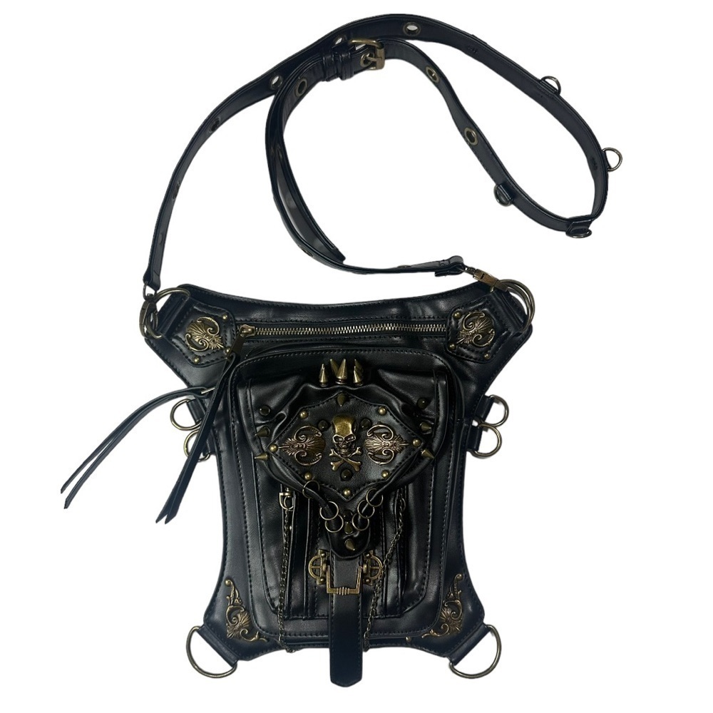 Steel Master Steam Punk Gothic Bag / Fanny Pack
